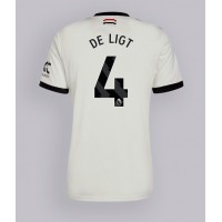 Manchester United Matthijs de Ligt #4 Replika Tredje Tröja 2024-25 Kortärmad